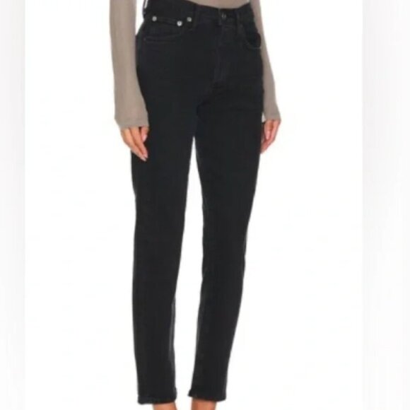 AGOLDE Black Devon Ankle Jeans Size 27 - Picture 2 of 14